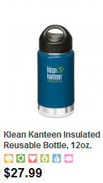Reusable Water Bottle Klean Kanteen