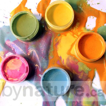 All natural eco finger paints