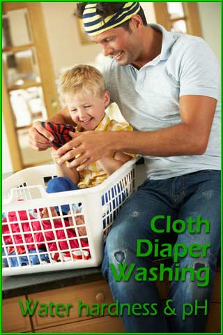 Cloth Diaper Washing Water Hardness and pH