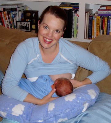 Dagmar breastfeeding day 1