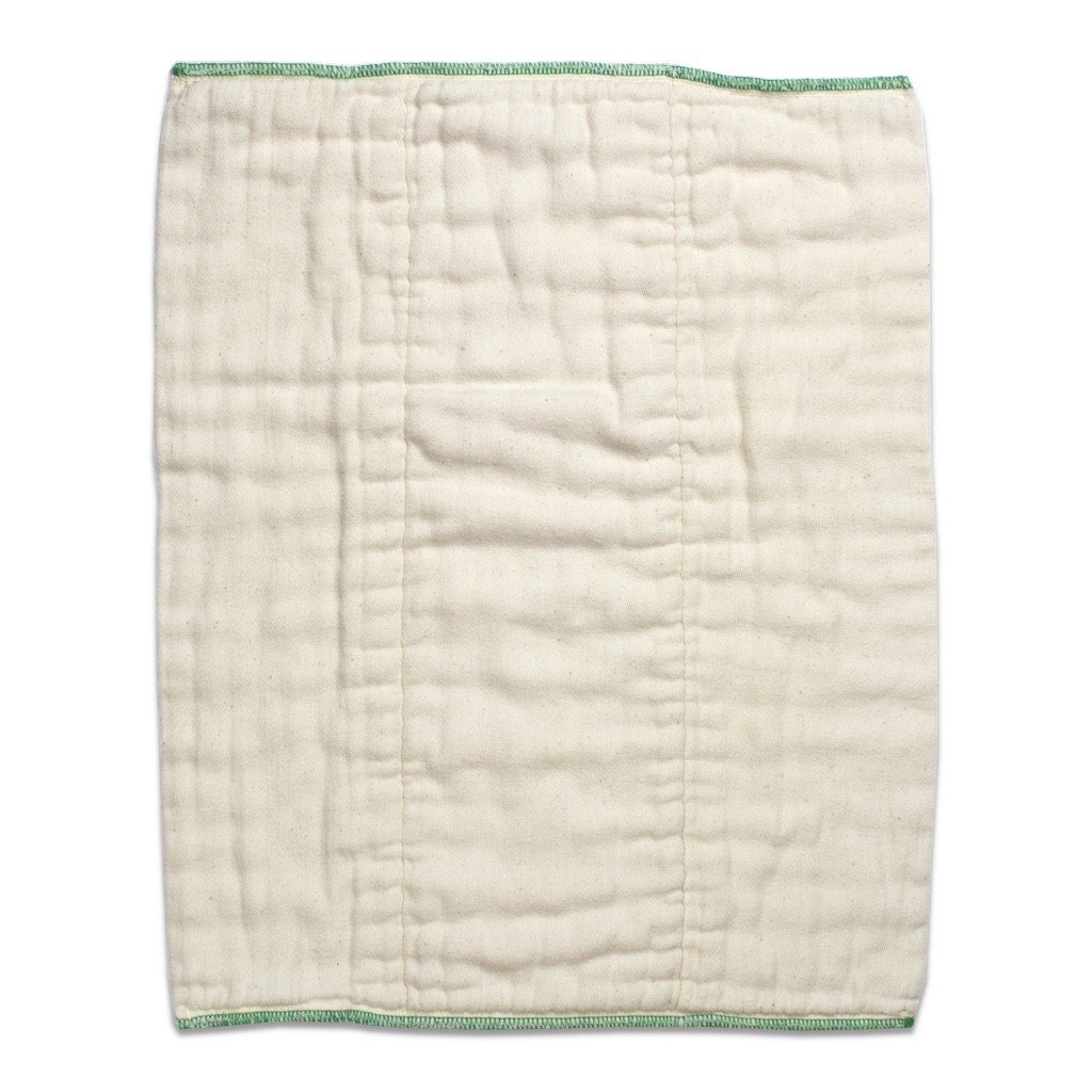 Organic cotton prefold cloth diapers